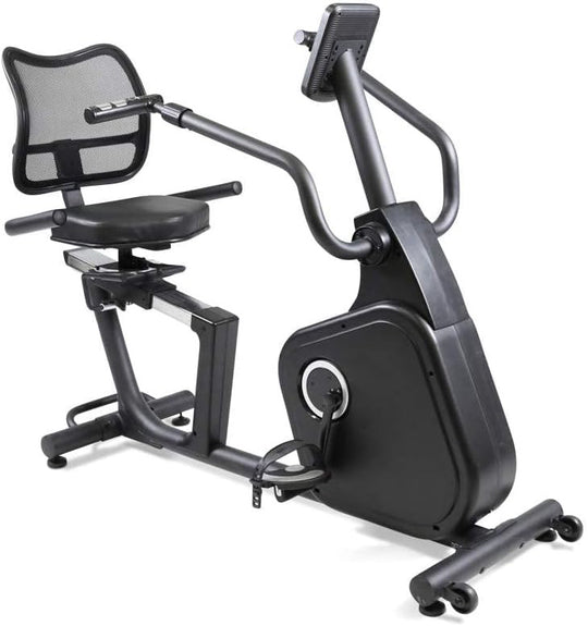 Recumbent Exercise Bike with Arm Trainer 150kg M.U.W