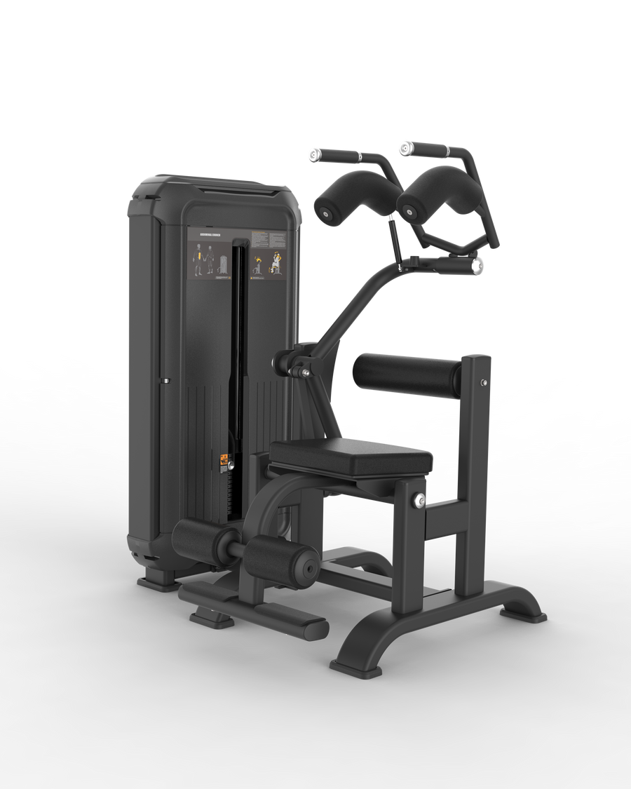 Selectorized Ab Curl Machine with 98KG Weight Stack