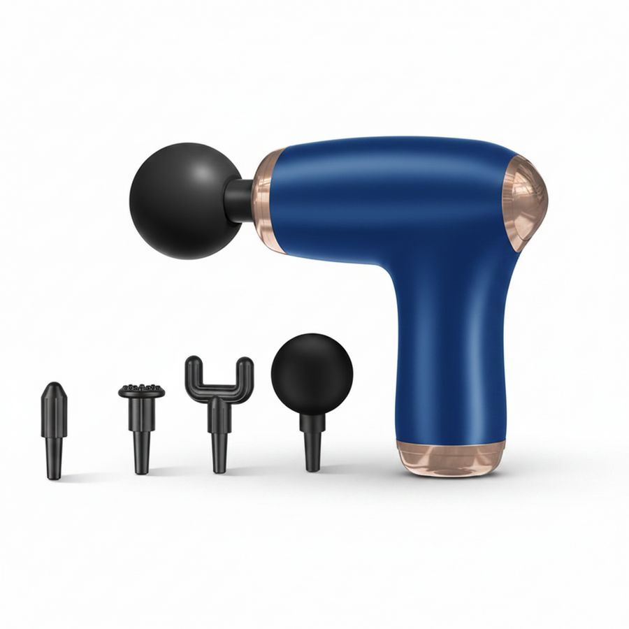 Massage Gun D (Single Head with Accessories)