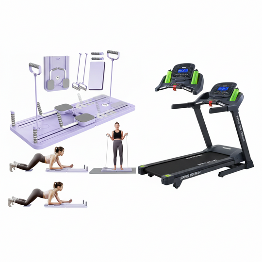 Cardio Bundle - Exercise Pilate Board, Treadmill