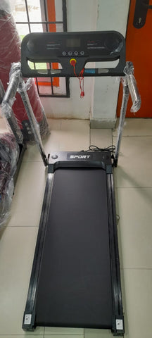Treadmill 0.65hp, Peak Power is 3hp, Self install treadmill, Foldable, 120kg user capacity