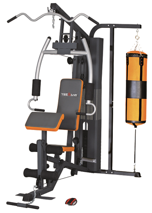 Multi-Station Gym With boxing Poach Punching bag