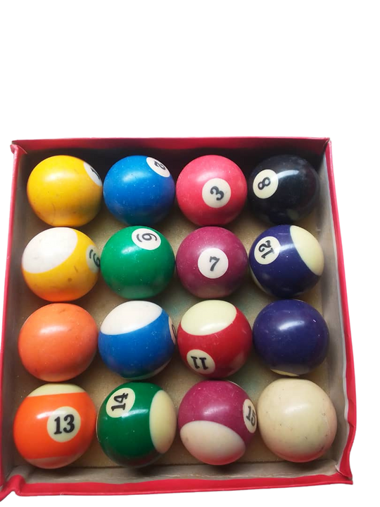 Pool Table Balls
