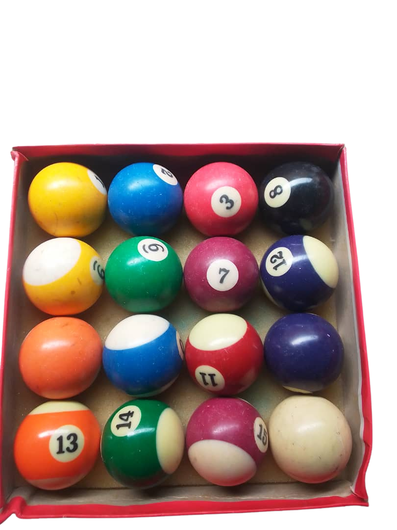 Pool Table Balls