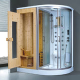 Luxury Steam and Infrared sauna shower room