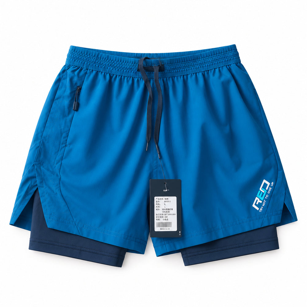 Adrian Men's 2-in-1 Athletic Shorts B61D-3