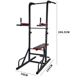 Chinning Stand with Foldable Bench