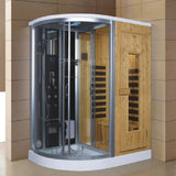 Luxury Steam and Infrared sauna shower room