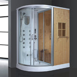 Luxury Steam and Infrared sauna shower room