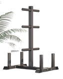 Multi-Functional Weight Plate Barbell Rack