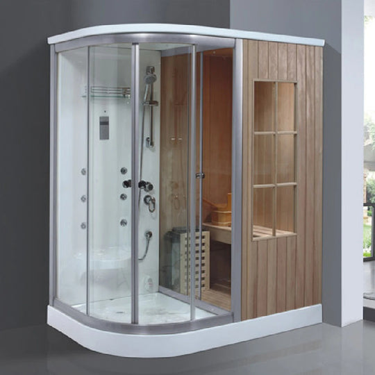 Luxury Steam and Sauna Shower Room