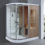 Luxury Steam and Infrared sauna shower room