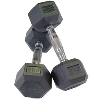 Dumbbell (Hex Rubber Head)