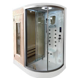 Luxury Steam and Infrared sauna shower room