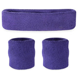 Head and Wrist Sweat Band Set