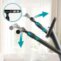 Recumbent Exercise Bike with Arm Trainer 150kg M.U.W