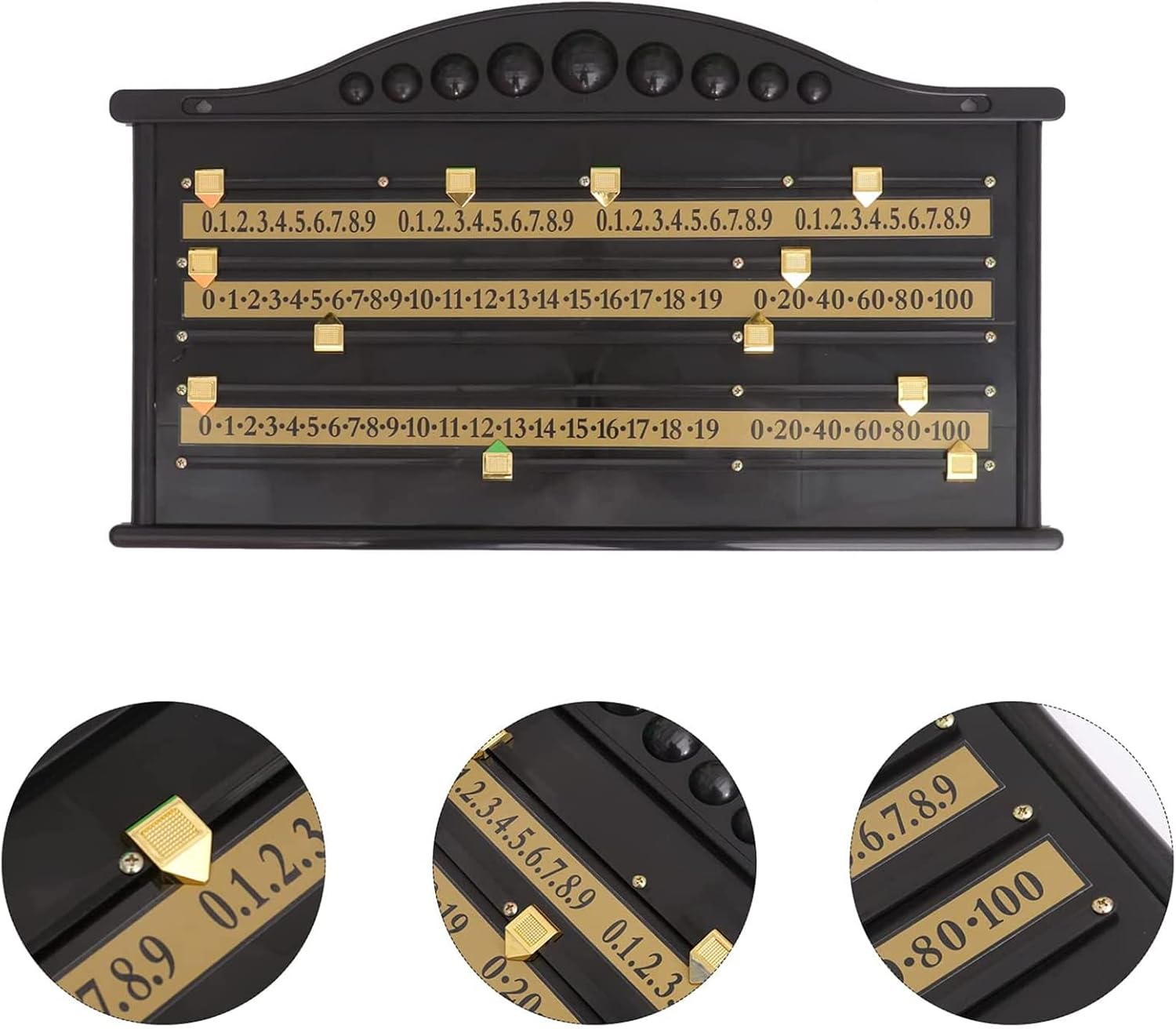Pin Pool Scoreboard Pool Table Score Board (Plastic) – Jumbo Sports