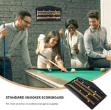 Pool Table Score Board (Plastic)