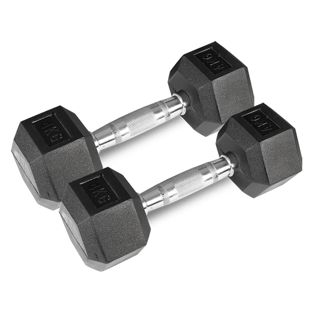 Dumbbell (Rubber Head) 4kg