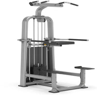 Selectorized Dip Chin Assist Machine with 82KG Weight Stack
