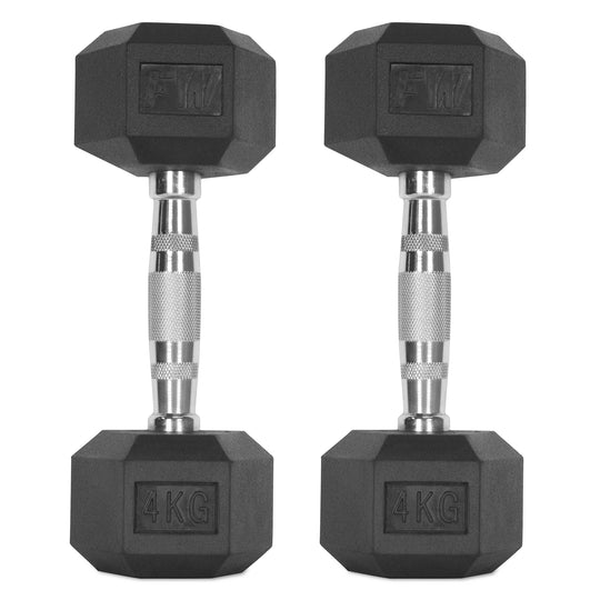 Dumbbell (Rubber Head) 4kg