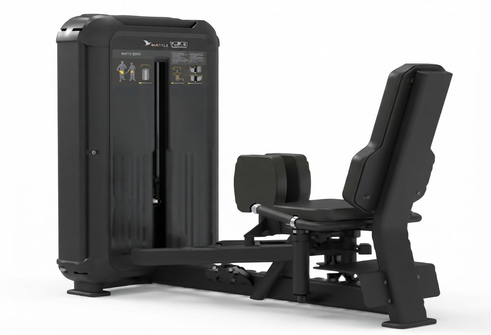 Selectorized Hip Adductor/Abductor Machine with Commercial Weight Stack