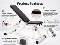 Adjustable Dumbbell Bench 300KG - Standard