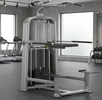 Selectorized Dip Chin Assist Machine with 82KG Weight Stack