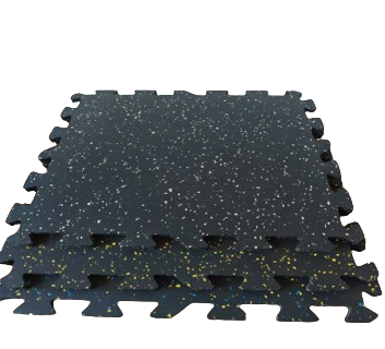 Gym Floor Mat - Blue Speckled (4mm)