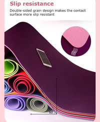 Yoga Mat 6mm - Jumbo Double-Sided