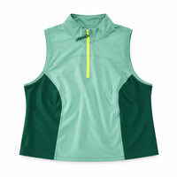 Women Zipper Crop Top