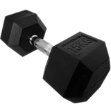 Dumbbell (Rubber Head) 15kg