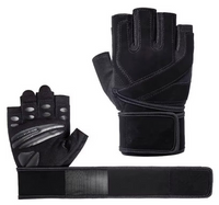 Jumbo Half-Finger gym gloves