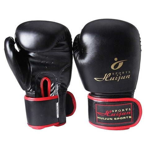 Boxing Gloves (Huijin) - Black
