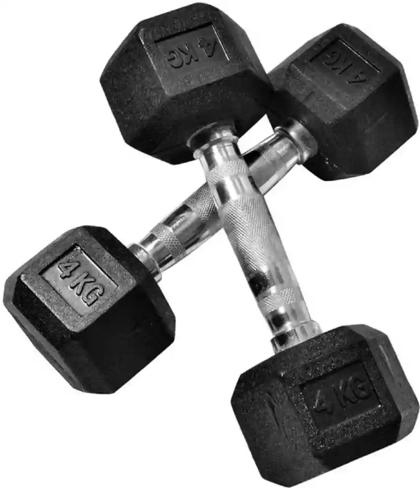 Dumbbell (Rubber Head) 4kg