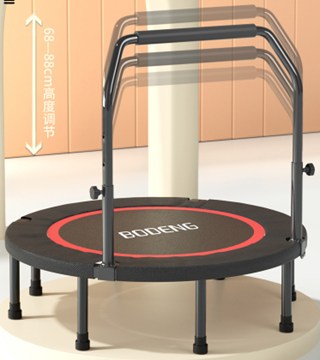 Mini Trampoline Rebounder 48 inches (U Handle)