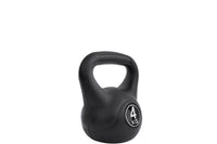 4kg black kettlebell