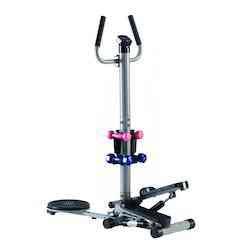Jumbo Stepper with Handle, Dumbbells and Twister