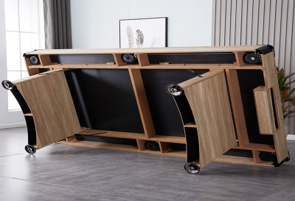 8ft MDF Foldable Pool Table
