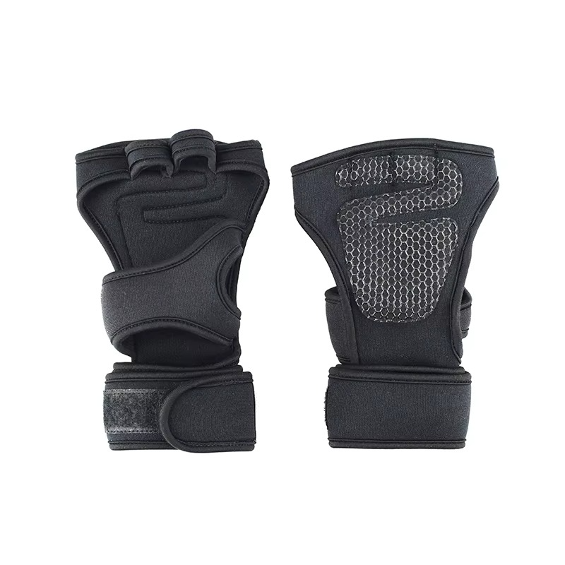 Glove- Jumbo Bare Half-Finger Gym Gloves