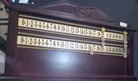 Pool Table Score Board (Wooden)
