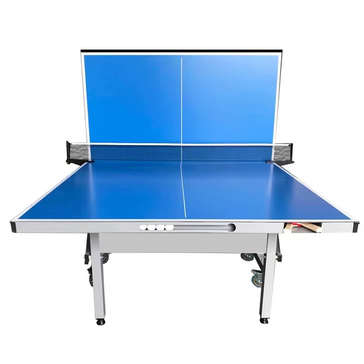 Tennis Table Board SMC Pro– Bat &amp; Ball compartment - Silver