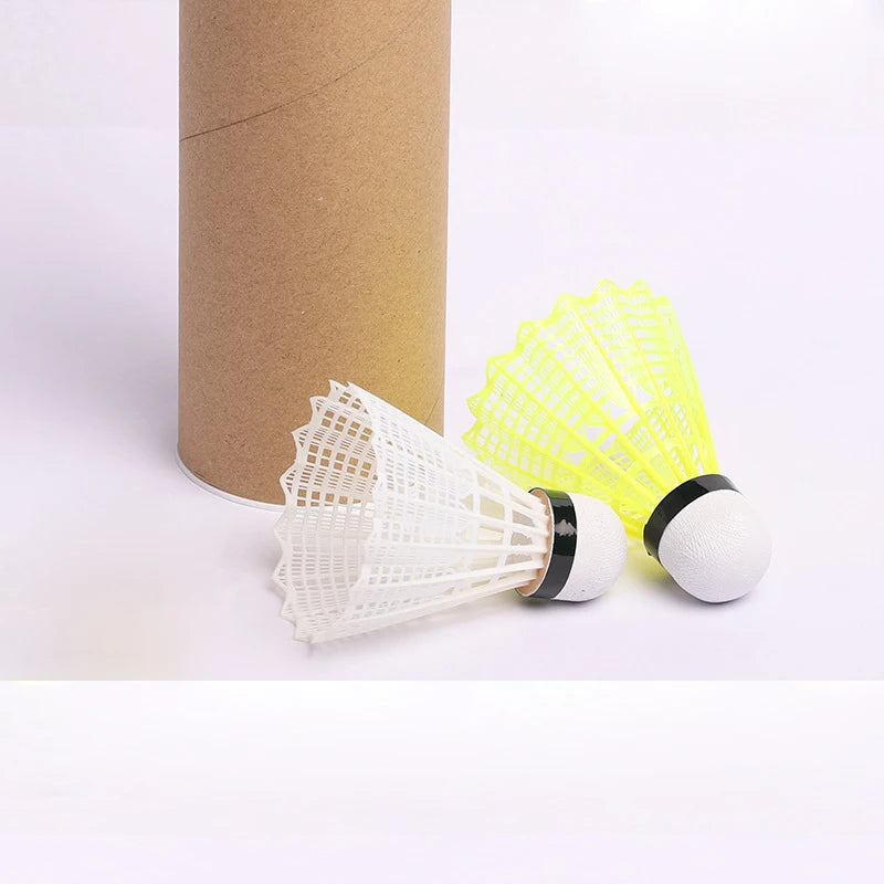 Plastic Badminton Shuttlecock – 6-in-1 Tube