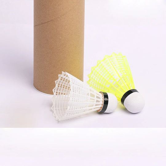 Plastic Badminton Shuttlecock – 6-in-1 Tube