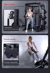 Multifunction Smith Machine with Chest Expansion