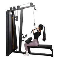 SEATED LAT PULLDOWN LOW ROW MACHINE – PREMIUM