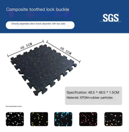 Gym Floor Rubber 6mm