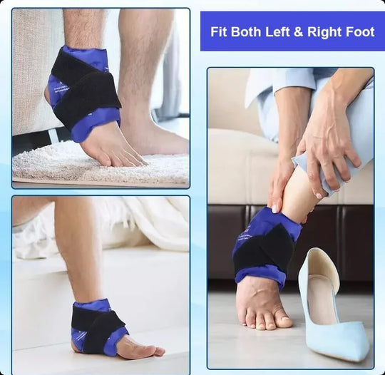 Hot & Cold Reusable Gel Pack Wrap (26.5 × 15.5cm)