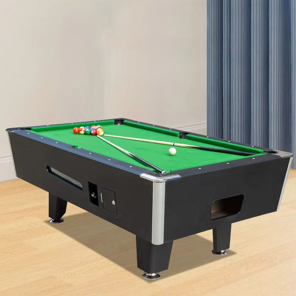 8ft Marble Top Coin Operated Pool Table
