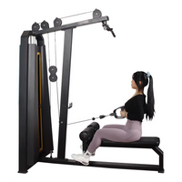 SEATED LAT PULLDOWN LOW ROW MACHINE – PREMIUM